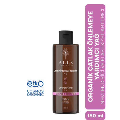 Alls Biocosmetics Organik Çatlak Önlemeye Yardımcı Yağ 150 ml - 2