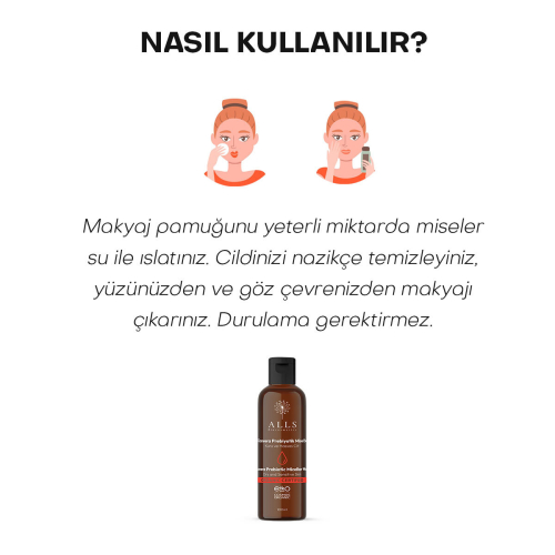 Alls Biocosmetics Organik CicaVera Prebiyotik Misel Su 100 ml - 5