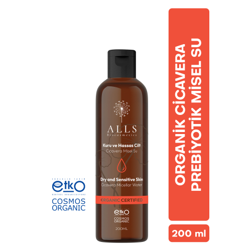 Alls Biocosmetics Organik CicaVera Prebiyotik Misel Su 200 ml - 5