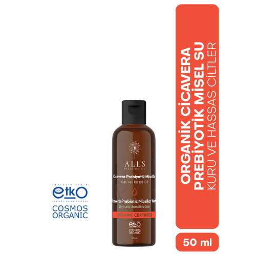 Alls Biocosmetics Organik CicaVera Prebiyotik Misel Su 50 ml - 2