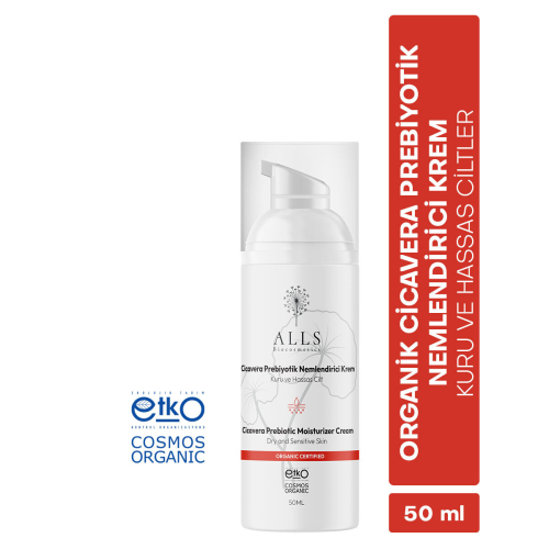 Alls Biocosmetics Organik CicaVera Prebiyotik Nemlendirici Krem 50 ml - 2