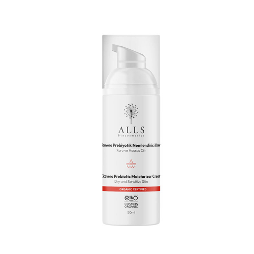 Alls Biocosmetics Organik CicaVera Prebiyotik Nemlendirici Krem 50 ml - Alls Biocosmetics