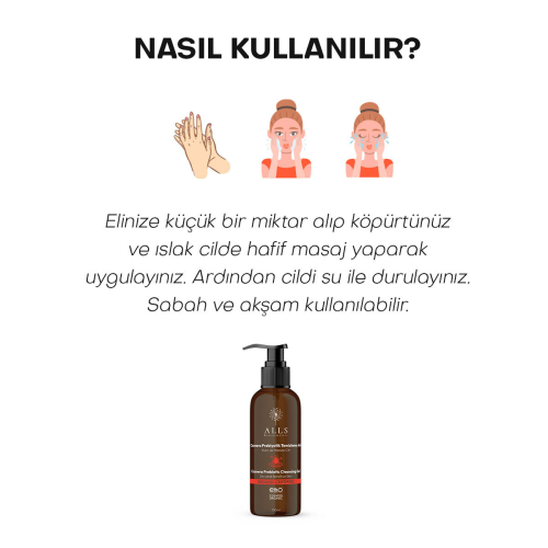 Alls Biocosmetics Organik CicaVera Prebiyotik Temizleme Jeli 100 ml - 5