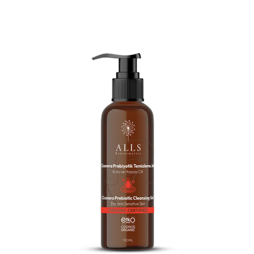 Alls Biocosmetics Organik CicaVera Prebiyotik Temizleme Jeli 100 ml - Alls Biocosmetics