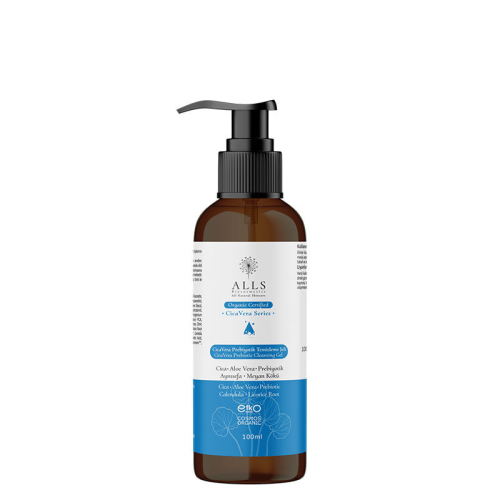 Alls Biocosmetics Organik CicaVera Prebiyotik Temizleme Jeli 100 ml - 1