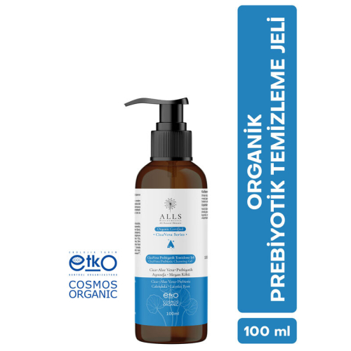 Alls Biocosmetics Organik CicaVera Prebiyotik Temizleme Jeli 100 ml - 2