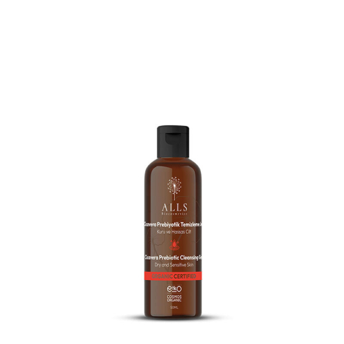 Alls Biocosmetics Organik CicaVera Prebiyotik Temizleme Jeli 50 ml - Alls Biocosmetics