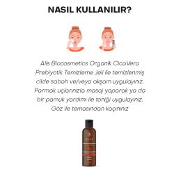 Alls Biocosmetics Organik CicaVera Prebiyotik Tonik 100 ml - 4