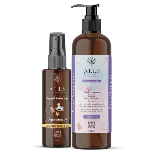 Alls Biocosmetics Organik Bebek Bakım Seti 2 - Alls Biocosmetics