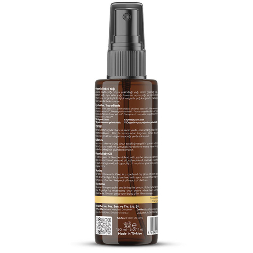 Alls Biocosmetics Organik Bebek Yağı 150 ml - 2