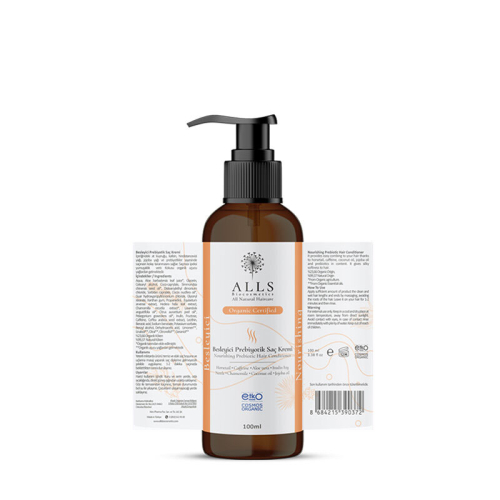 Alls Biocosmetics Organik Besleyici Prebiyotik Saç Kremi 100 ml - 6