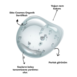Alls Biocosmetics Organik Besleyici Prebiyotik Saç Kremi 100 ml - 5
