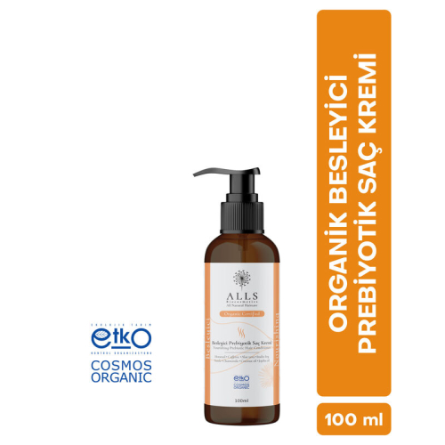 Alls Biocosmetics Organik Besleyici Prebiyotik Saç Kremi 100 ml - 3
