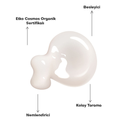 Alls Biocosmetics Organik Besleyici Prebiyotik Saç Kremi 350 ml - 3