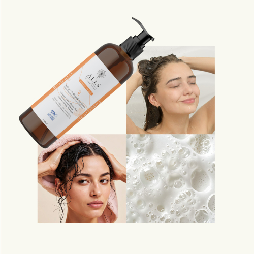 Alls Biocosmetics Organik Besleyici Prebiyotik Saç Kremi 350 ml - 6