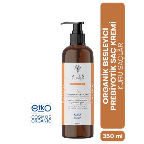 Alls Biocosmetics Organik Besleyici Prebiyotik Saç Kremi 350 ml - Alls Biocosmetics