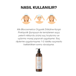 Alls Biocosmetics Organik Besleyici Prebiyotik Saç Kremi 350 ml - 4
