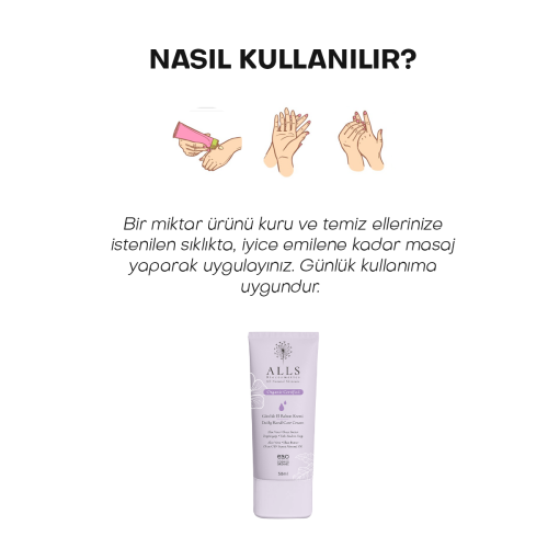Alls Biocosmetics Organik Günlük El Bakım Kremi 50 ml - 5