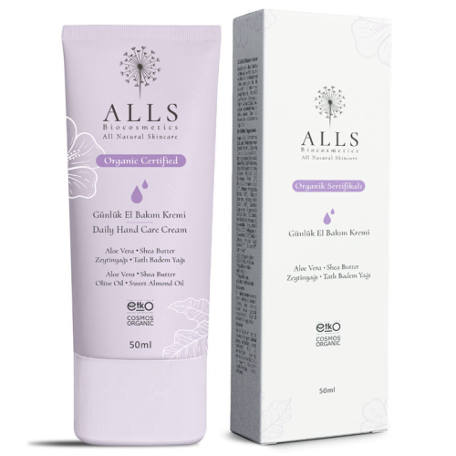 Alls Biocosmetics Organik Günlük El Bakım Kremi 50 ml - Alls Biocosmetics