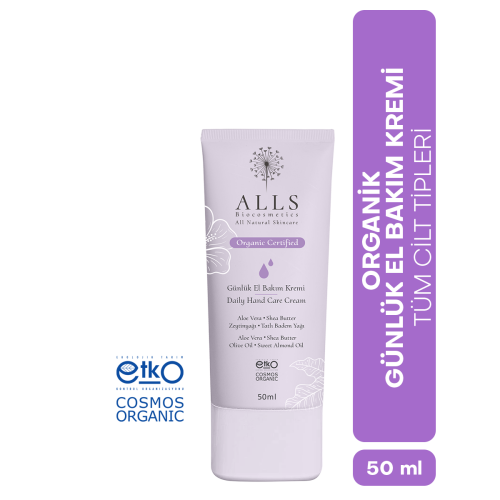 Alls Biocosmetics Organik Günlük El Bakım Kremi 50 ml - 2
