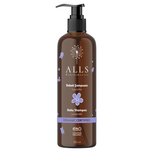 Alls Biocosmetics Organik Lavantalı Bebek Şampuanı 350 ml - Alls Biocosmetics