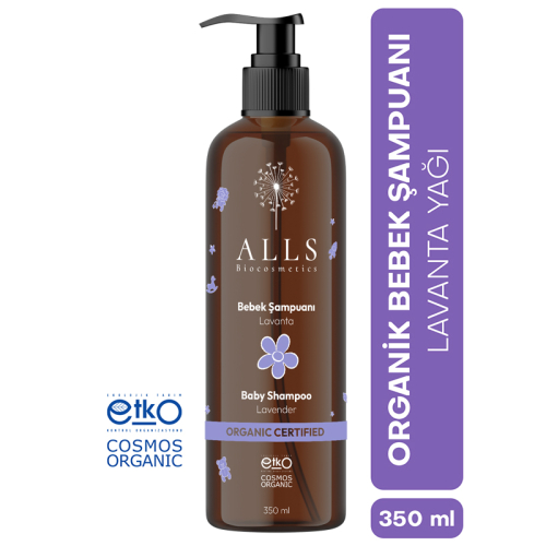 Alls Biocosmetics Organik Lavantalı Bebek Şampuanı 350 ml - 9