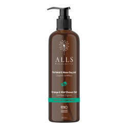 Alls Biocosmetics Organik Portakal ve Nane Duş Jeli 350 ml - 1