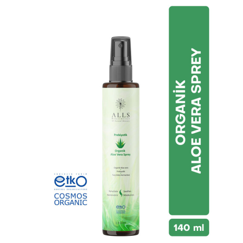 Alls Biocosmetics Organik Prebiyotik Aloe Vera Sprey 140 ml - 1