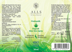 Alls Biocosmetics Organik Prebiyotik Aloe Vera Sprey 50 ml - 5
