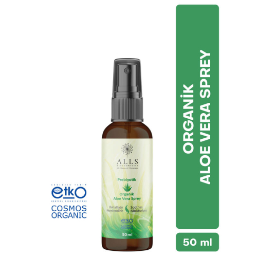Alls Biocosmetics Organik Prebiyotik Aloe Vera Sprey 50 ml - 6