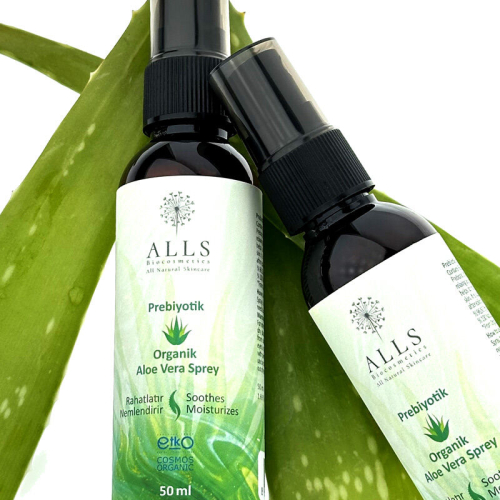 Alls Biocosmetics Organik Prebiyotik Aloe Vera Sprey 50 ml - 12