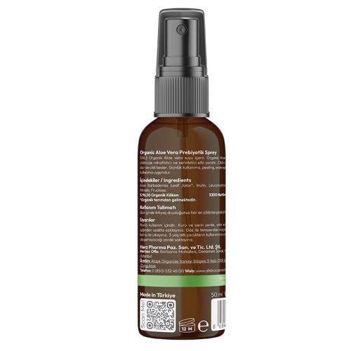 Alls Biocosmetics Organik Prebiyotik Aloe Vera Sprey 50 ml - 14