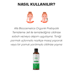 Alls Biocosmetics Organik Prebiyotik Gözenek Sıkılaştırıcı Tonik 100 ml - 5