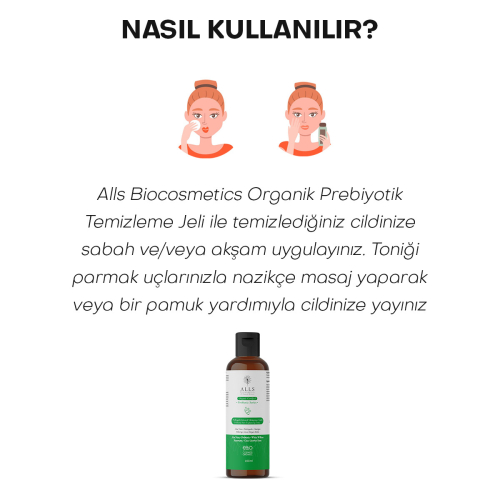 Alls Biocosmetics Organik Prebiyotik Gözenek Sıkılaştırıcı Tonik 100 ml - 5