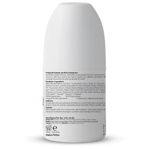 Alls Biocosmetics Organik Prebiyotik Roll on Deodorant 75 ml - Kadınlar İçin - 2