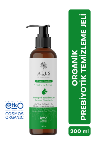 Alls Biocosmetics Organik Prebiyotik Temizleme Jeli 200 ml - 3