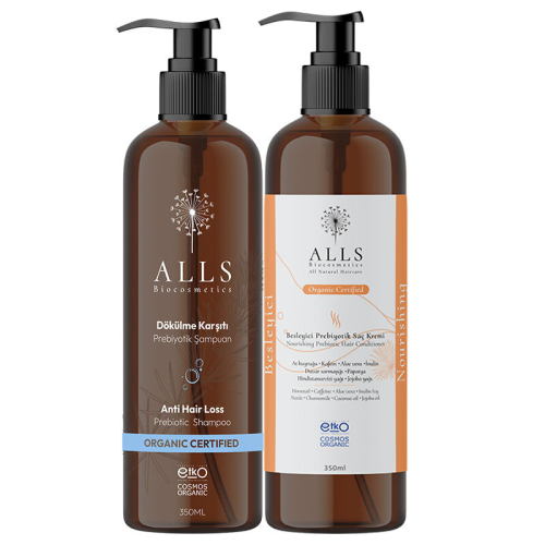 Alls Biocosmetics Organik Saç Bakım SETİ - Alls Biocosmetics