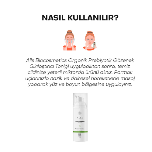 Alls Biocosmetics Organik Yağsız Prebiyotik Nemlendirici 50 ml - 4