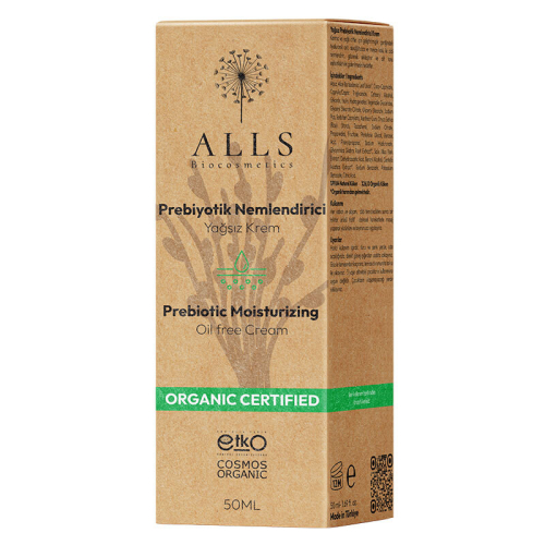 Alls Biocosmetics Organik Yağsız Prebiyotik Nemlendirici 50 ml - 3
