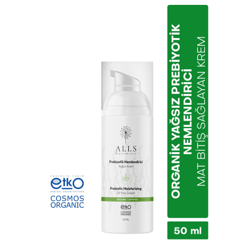 Alls Biocosmetics Organik Yağsız Prebiyotik Nemlendirici 50 ml - 1