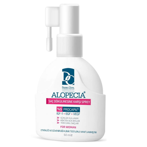 Dermo Clean Alopecia Procapil Saç Dökülmesine Karşı Sprey 60 ml - Kadın - Dermo Clean