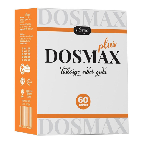 Alsego Dosmax Plus Takviye Edici Gıda 60 Kapsül - Dosmax
