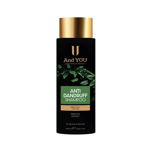And You Antı-Dandruff Kepek Önleyici Erkekler İçin Şampuan 400 ml - And You