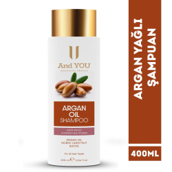 And You Argan Yağlı Şampuan 400 ml - 2