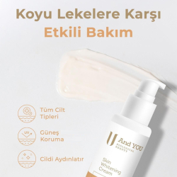 And You Cilt Beyazlatıcı Krem 50 ml - 2