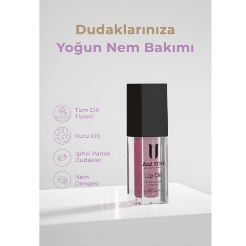 And You Dudak Yağı 6 ml - 3