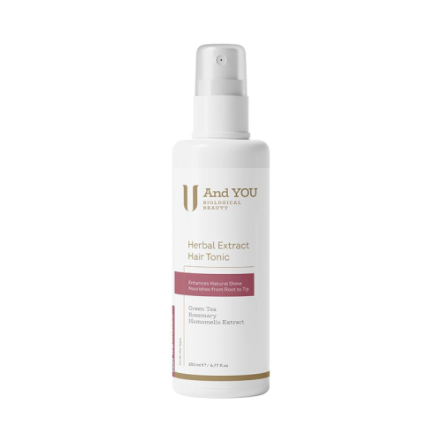 And You Herbal Extract Hair Tonic - Bitkisel Ekstratlı Saç Toniği 200 ml - And You