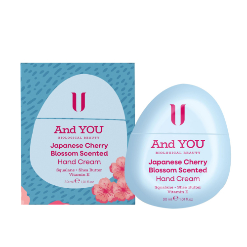 And You Japon Kiraz Çiçeği Nemlendirici El Kremi 30 ml - And You