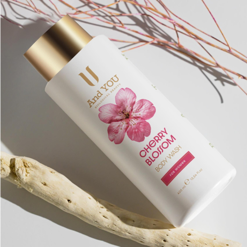 And You Kiraz Çiçeği Duş Jeli 400 ml - 4