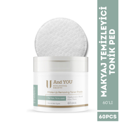 And You Makyaj Temizleyici Tonik Ped 60 Adet - 2